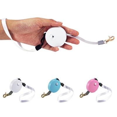 China Automatic Retractable Dog Leash 2m Long Small Dog Cute And Convenient Quick Release Dog Walking Rope for sale