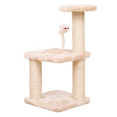 China Viable Tree Cat Furniture Pet Scratching Post by Cat Climber High Stability Climbing with Cat Toy for sale