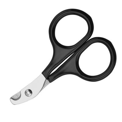 China Viable Pet Dog Stainless Steel Cleaning Nail Scissors Cat Claw Scissors for sale