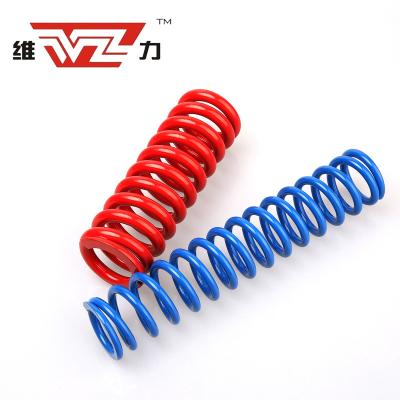 China Coil Weili Manufacturer Customized Colorful Shock Shock Absorber Coil Spring Lower Suspension Spring For Car for sale