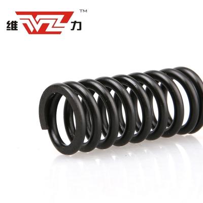 China Weili Factory Black Heavy Duty Heat Resistant Coil Trailer Coil Coil Compression Spring for sale