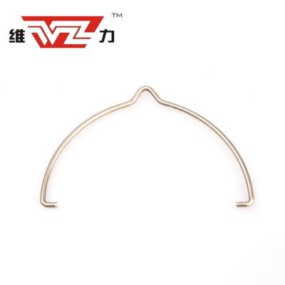 China Apartment ; Sheet ; Professional Weili Spring Manufacturer Customized Wire Hanger Stainless Steel Spring Clip for sale