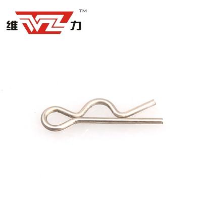 China Weili Manufacturer Wholesale Customized High Quality Stainless Steel Pin Clips R Clip for sale