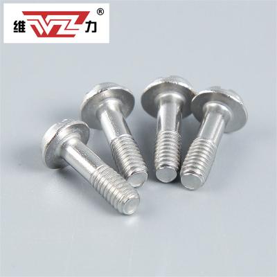 China Pan Weili Factory Customized Machine Screws 304 Stainless Steel Cross Phillips Round Pan Washer Screw for sale