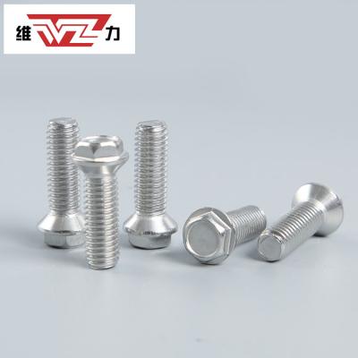 China American Pan Weili Customized 304 Stainless Steel Inch Hex Bolt UNC Hex Screw for sale