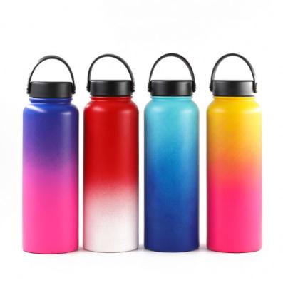 China PORTABLE Thermo Flask 18oz 32oz 40oz Double Stainless Steel Hydraulic Insulated Water Bottle for sale