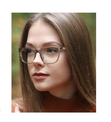 China 2021 New Style Comfortable Clear Block Glasses Blue Light Block Glasses 2082 Fashion Women Optical Glasses With Case for sale