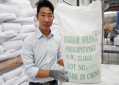 China High Solid Coatings Precipitated Barium Sulfate Powder Baso4 CAS No 7727-43-7 for sale