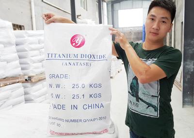 Cina Il biossido di titanio industriale A100 di Anatase del grado si applica a polvere dell'interno in vendita