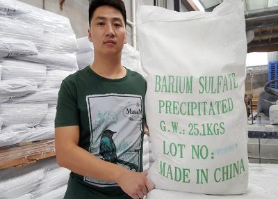 China Ultra Fine Precipitated BaSo4 Pigment , Barium Sulfate Coating Antiacid for sale