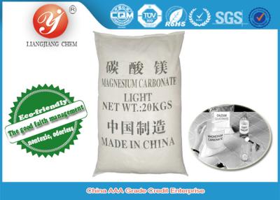 China CAS No. 546-93-0 Transparent Light Magnesiumcarbonate Powder For Rubber Products for sale