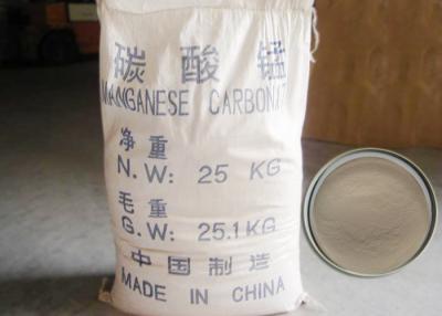 Chine No. 598-62-9 de CAS électronique de carbonate de manganèse de catégorie du code 28369990 de HS à vendre