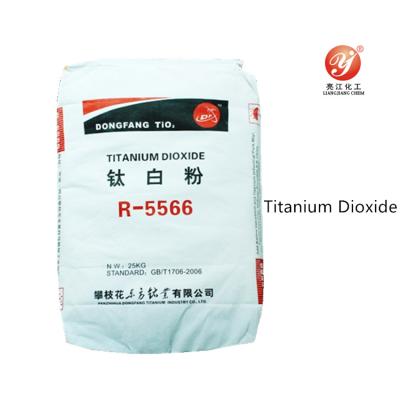 China O HS codifica o dióxido Titanium R5566 da categoria de 3206111000 Rutile pintando à venda