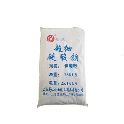 China 38um Barium Sulfate Paint Powder Baryte Barium Sulphate Precipitated Super White Color for sale