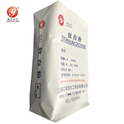 China Dióxido Titanium 25kg do processo do cloreto do produto comestível/cor branco do saco à venda