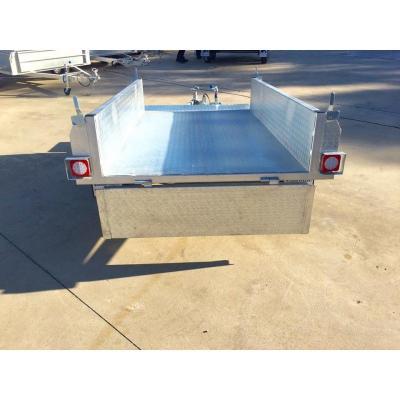 China Heavy Duty Off Road Trailer / Hot Dip 7 X 4 Galvanised Trailer For Outside Camping for sale