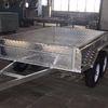 China 7 x 5 Single Axle  Aluminum Box Trailer  750KG for sale