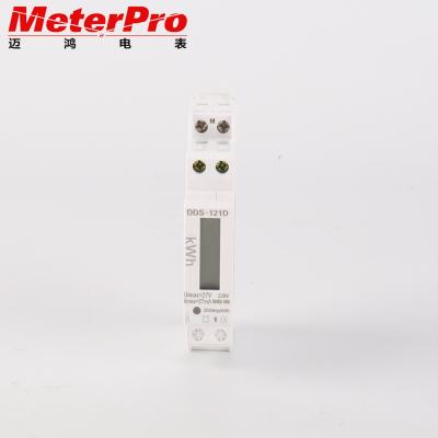 China IEC 62053-21 Standard Single Phase KWH Meter Rail Din Rail KWH Moisture Proof rs485 Meter for sale