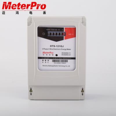 China Three 3 phase smart power meter DTS-121GJ for sale