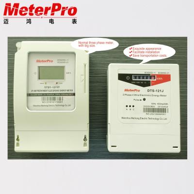 China High Accuracy Three Phase Four Wire Electric KWH Energy Meter Watt Hour Meter for sale