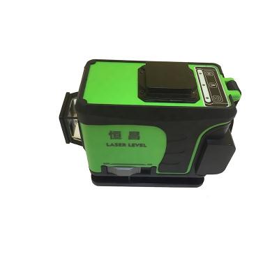 China Automatic Rotary Green 2*360 Beam Self Leveling Tile 8 2D Lines Cross Line Laser Level Instrument 137*82*128mm for sale