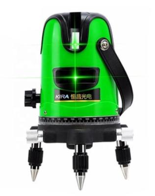 China 3 Line Green Beam Self-Leveling Horizontal Line Laser Rope Level With 360 Degree Rotary 200*120*120mm for sale