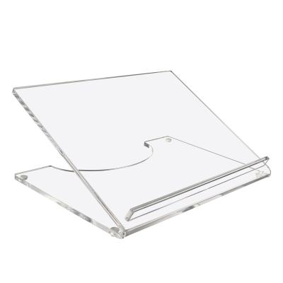 China Creative Simple Acrylic Custom Storage Rack Desktop Tablet Holder for sale