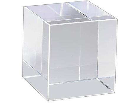 China Eco-friendly Acrylic Ring Box Wholesale Transparent Clean Acrylic Display Box for sale