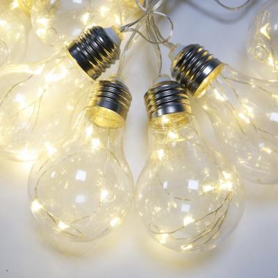 China A19 Hotel For Solar Fairy Garden Moon Christmas Led Copper Wire Holiday Twinkle String Lights for sale