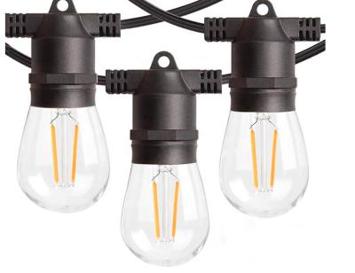 China Patio Rope Pendant Lamp S14 10bulb 230V Led Train Night Light String For Smart Street Light System for sale