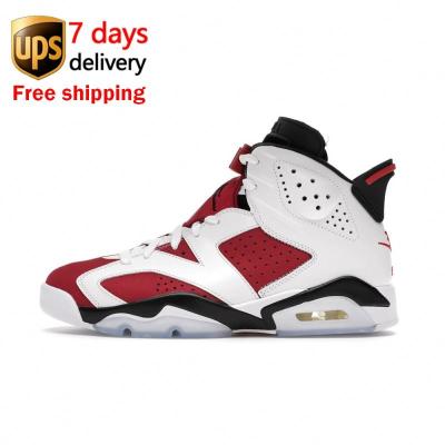 China CT8529-106 EVA Carmine Navy Black Electric Midnight Air Jordan nike 6 rings mens unc retro for sale