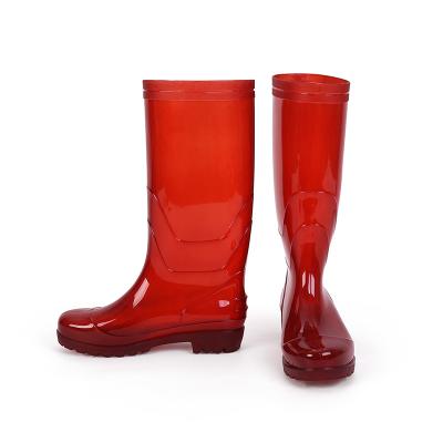 China Cushioning PVC Safety Shoes Long Rain Kids Designer Water Child Ladies Wellies for sale