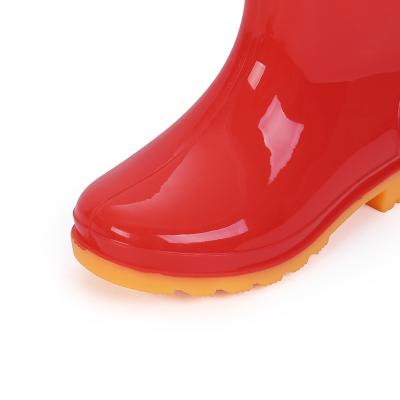 China Gummistiefel Lightweight Rubber Boot For Fishing Rain Boot With Water Zipper Duck 2020 For Women Kids PVC 100% Custom Acceptrd Logo, goozu for sale