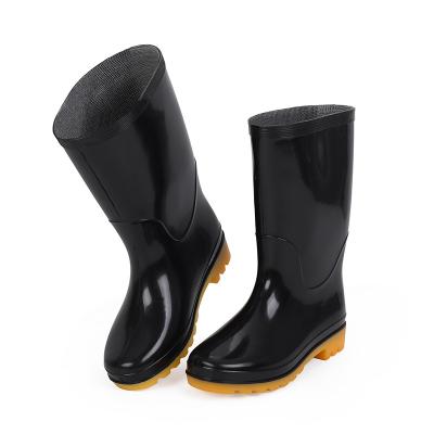 China Guided BBQ Men's Water Boot.All Size Lightweight Rubber Boot Ladies PVC Rain Boots for sale