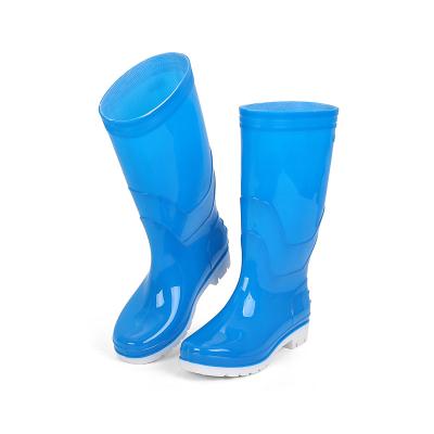 China Lightweight rubber shoes for men's industry safety men's rain season clear PVC rain boots for sale