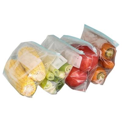 China BIODEGRADABLE Compostable Pouch Slider Plastic Freezer Lock Zip Seal Food Storage Ziplock Bags for sale