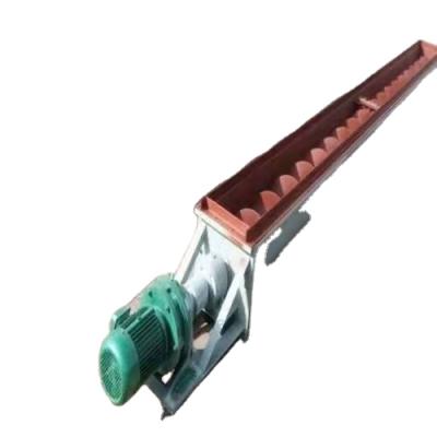 China Low Cost Heat Resistant U Type Trough Screw Conveyor For Wet Sand Coal for sale