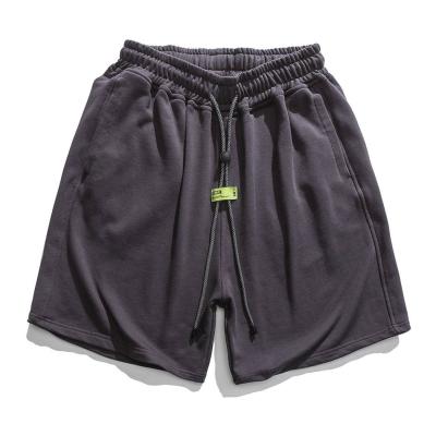 China Cotton QUICK DRY Drawstring Soft Loose Comfortable Casual Beach Pants Five Point Shorts for sale