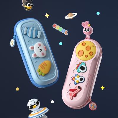 China Latest\Fasion\Popular Kawaii Pencil Case Pencase Stationery Kid Penbag Boy Noise It Bust Pencil Case With Buster Person Toys for sale