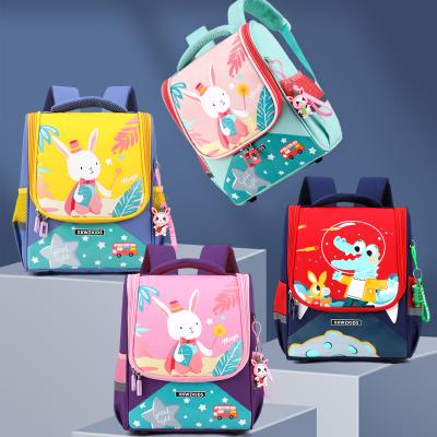 China KAMIDA Kawaii Schoolbag Kids Baby Backpack Child Cartoon Character Rabbit Backpack Waterproof School Bags Girls for sale