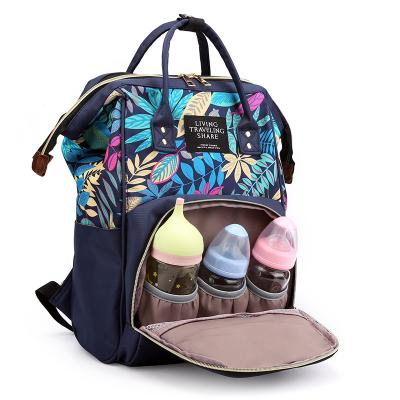 China Wholesale Best Quality Universal Bagpack Mummy Shoulder Baby Diaper Bag Mother Bag Large Capacity Diaper Backpack Waterproof for sale