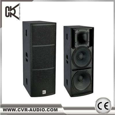 China dual 15 inch cvr pa speaker system+full range speaker+active pa speaker 2*15inch for sale