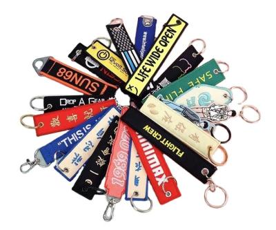 China Two Faces Can Be Customized With Different Patterns Customized Customized Embroidery Keychain Airplanes Aircraft Aviation Customized Label Airbus Painting Customized Promotion Keychain for sale