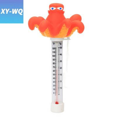 China PVC/ABS XY-WQ Large Size Octopus Style Pool Thermometer Easy Reading For Water Temperature for sale