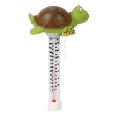 China PVC/ABS XY-WQ Floating Turtle Swimming Pool Thermometer Easy Reading For Water Temperature for sale