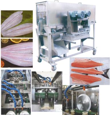 China Middle Type Fish Belly Cutting Machine for sale