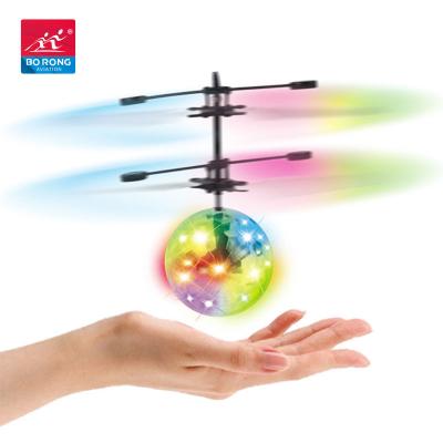 China Rc Toy Dron Drone Led Fidget Bolas Glowing Glowing Balls Magic Toy The Flying Ball Spinner Radio Control for sale