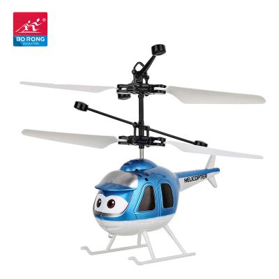 China Hand Sensor Flight Ball Radio Control Toys Flat Remote Cheap Helicopter Rc Toy Child Cartoon Small Hubschrauber for sale