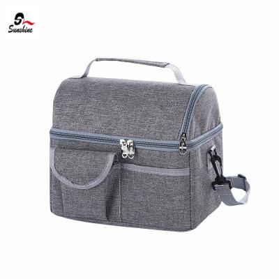 China Heat Insulation Waterproof Fabric Food Cooler Bag For Cooler Bags for sale