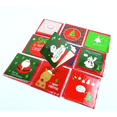 China Education Christmas Cards Print Custom Christmas Gift Cards Mini Print Christmas Card Mini Greetings for sale